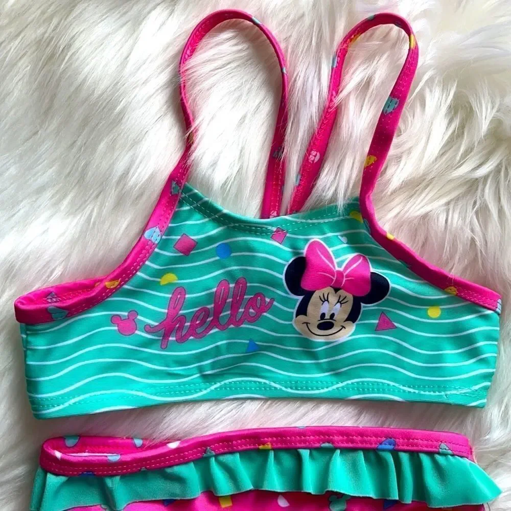 Disney Baby Minnie Mouse 2-pc Swimwear Sz 24M